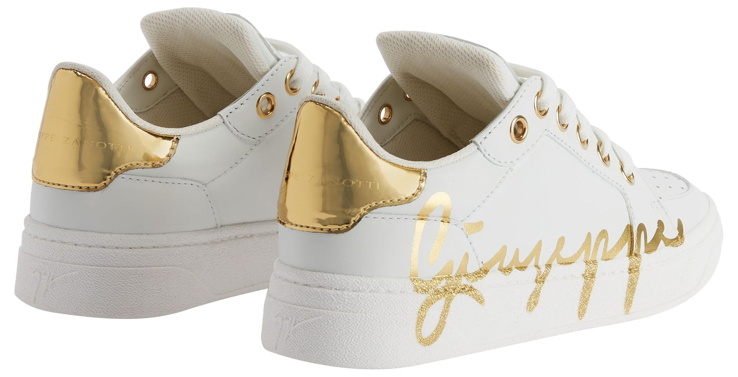 GZ94 Low Top Sneakers, 8, White