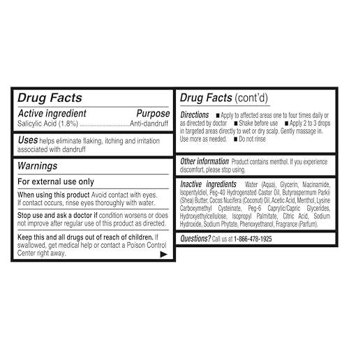 Shea Moisture Dandruff Treatment Scalp Serum Hydrates & Reduces Flakes2oz