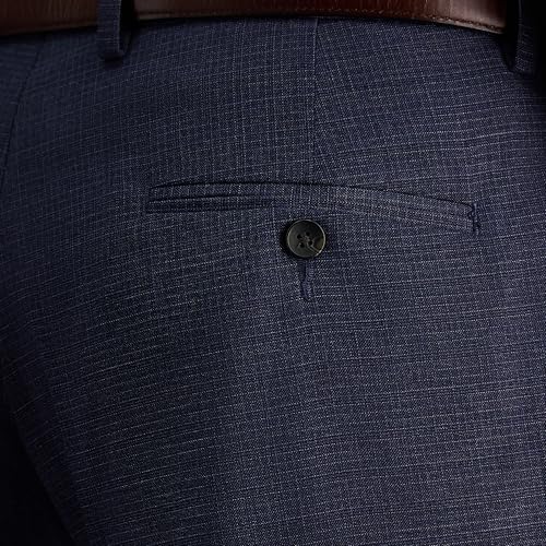 Haggar Men's JMH Straight Fit Dress Pant - Ink 38x29