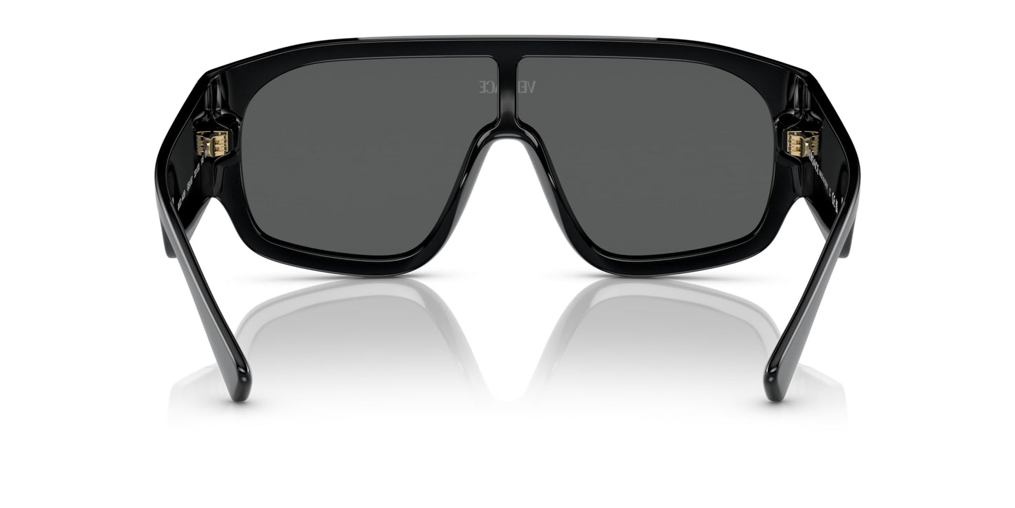 Versace Woman Sunglasses Black Frame, Dark Grey Lenses, 0MM
