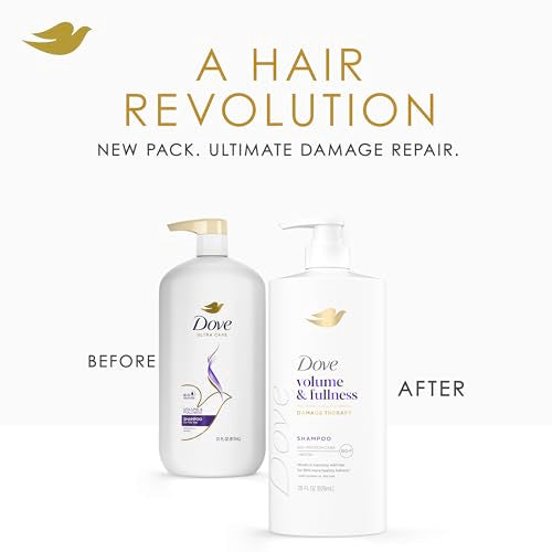 Dove Volume & Fullness Shampoo, Volumizing for Thinning Hair + Biotin 28oz
