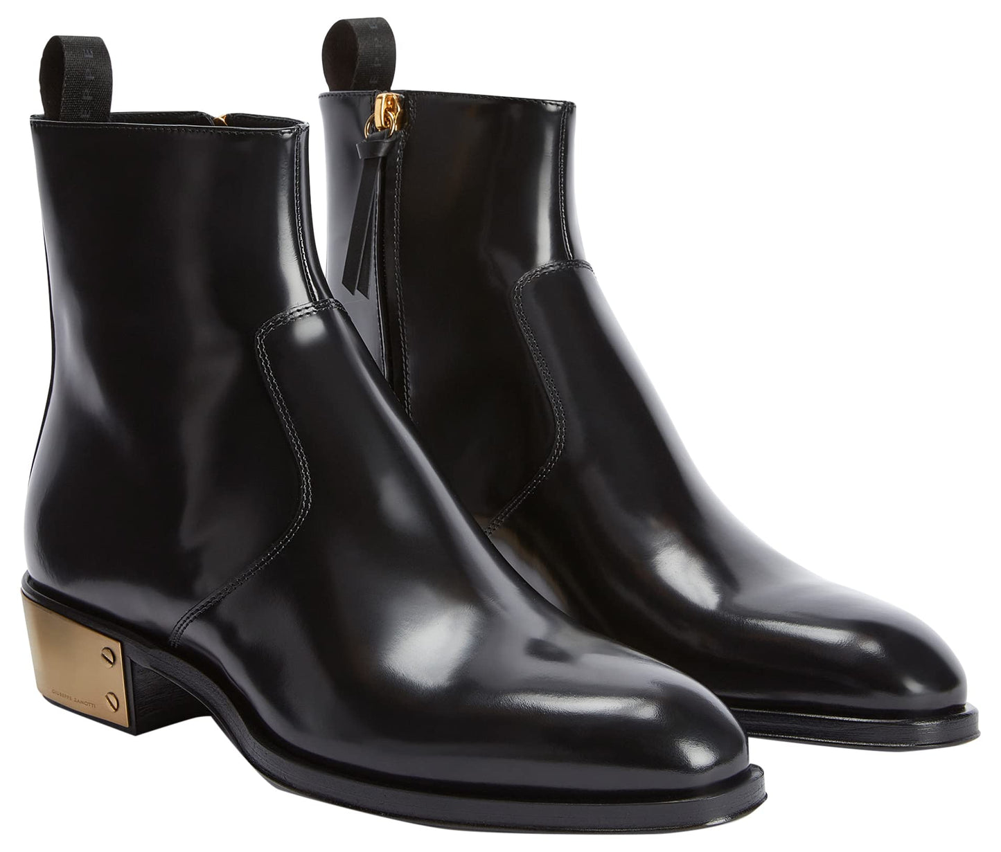 Giuseppe Zanotti, Ludhovic II Boots Leather, 10, Black