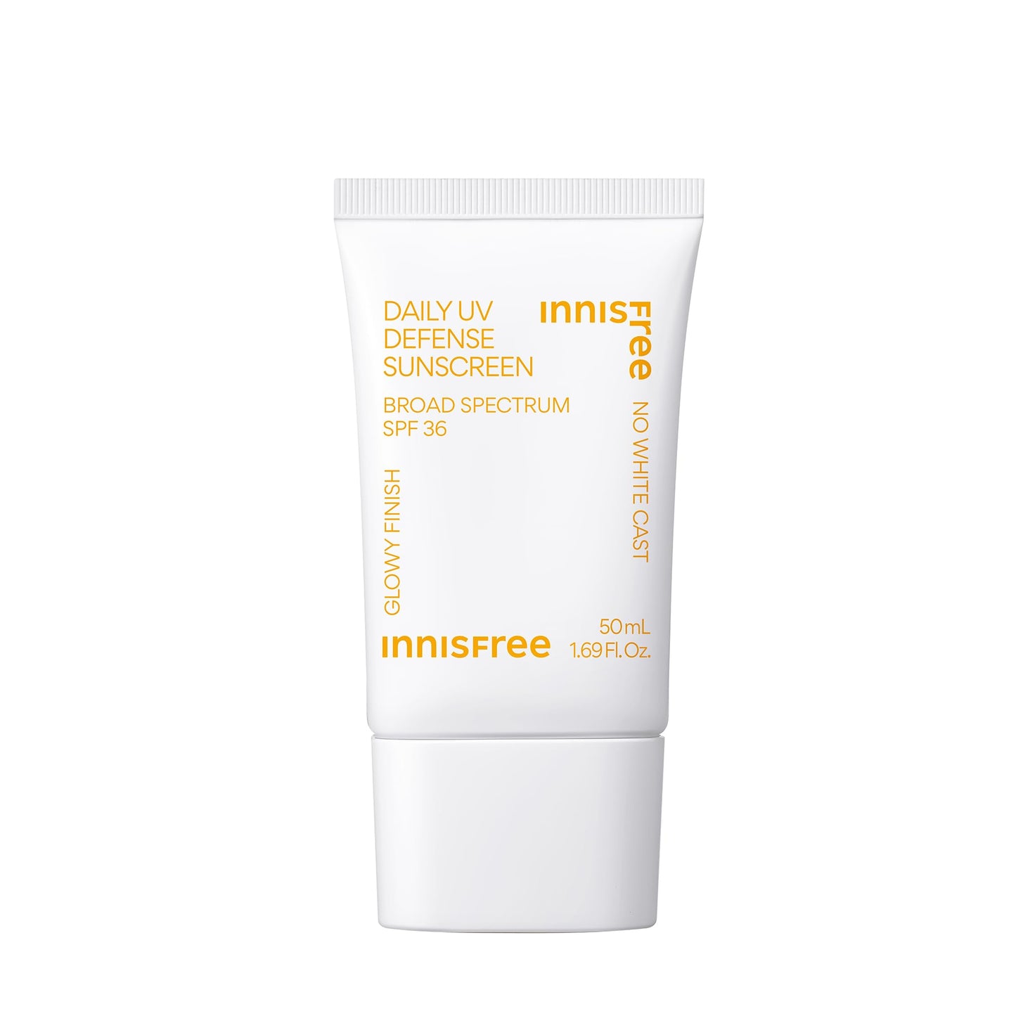 innisfree Daily UV Defense Sunscreen Broad Spectrum SPF 36, Invisible Korean Sunscreen with No White Cast (Packaging May Vary)