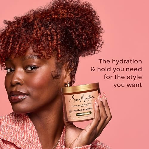 Shea Moisture Coconut & Hibiscus Define & Shine Styling Gel 15oz