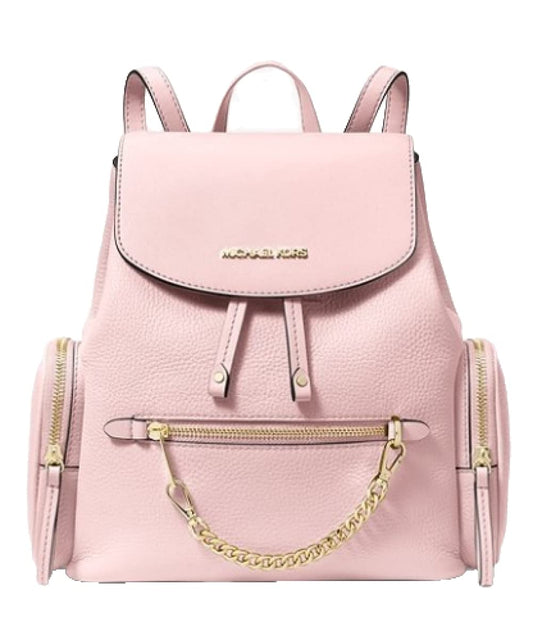 Michael Kors Jet Set Medium Powder Blush Pink Leather Women Backpack 35T1GTTB6L