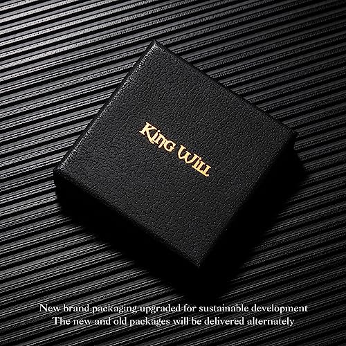 King Will Men Titanium Rings 14K Gold 5mm Size 10