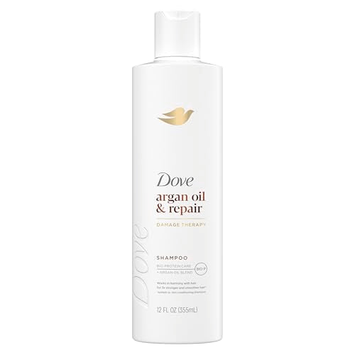 Dove Argan Oil & Repair Shampoo for Fine, Damaged Hair 12oz
