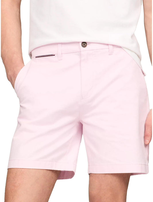 Tommy Hilfiger Men's Regular Fit 7-inch Flex-Tommy Short, SimplePink, 35