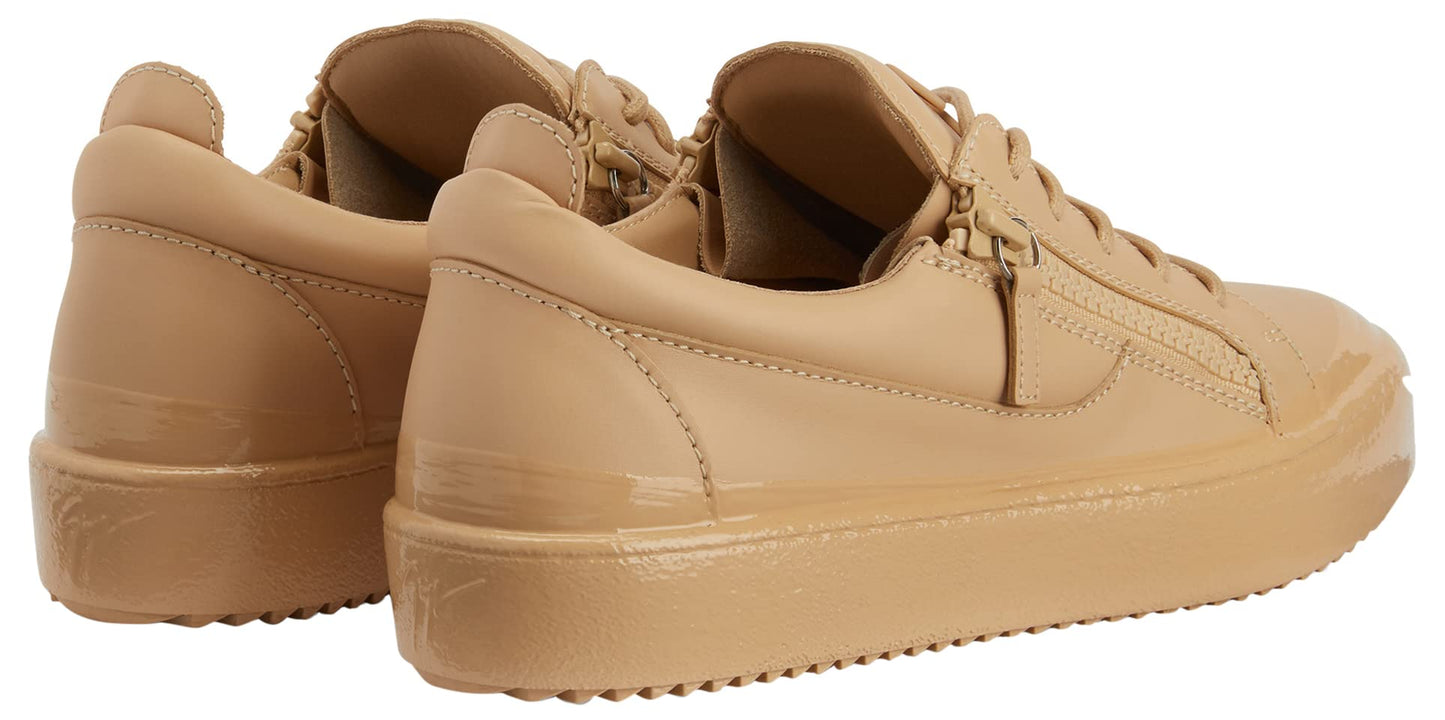Giuseppe Zanotti, Frankie Match Low-top Sneakers Leather, 9, Beige