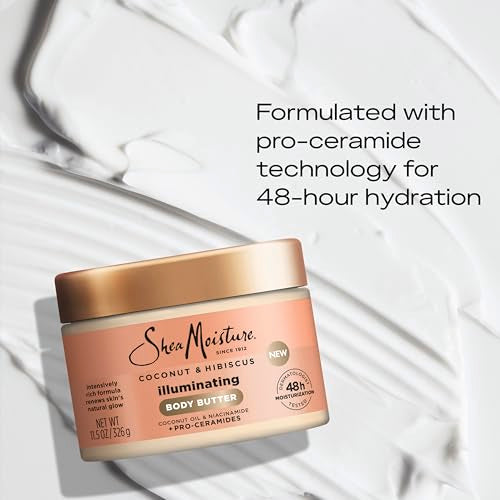 Shea Moisture Coconut & Hibiscus Illuminating Body Butter 11.5oz