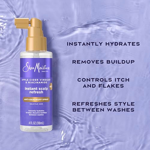 Shea Moisture Dandruff Treatment Instant Scalp Refresh Spray 4oz