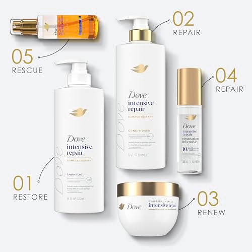 Dove Intensive Repair Shampoo for Damaged Hair & Breakage 12oz 4ct