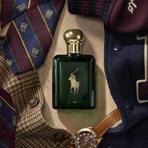 Ralph Lauren Polo Oud Eau de Parfum - Woody Ambery Cologne - 4.2 Fl Oz