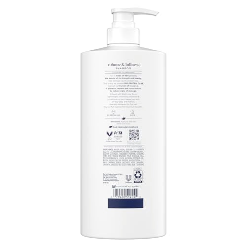 Dove Volume & Fullness Shampoo, Volumizing for Thinning Hair + Biotin 28oz