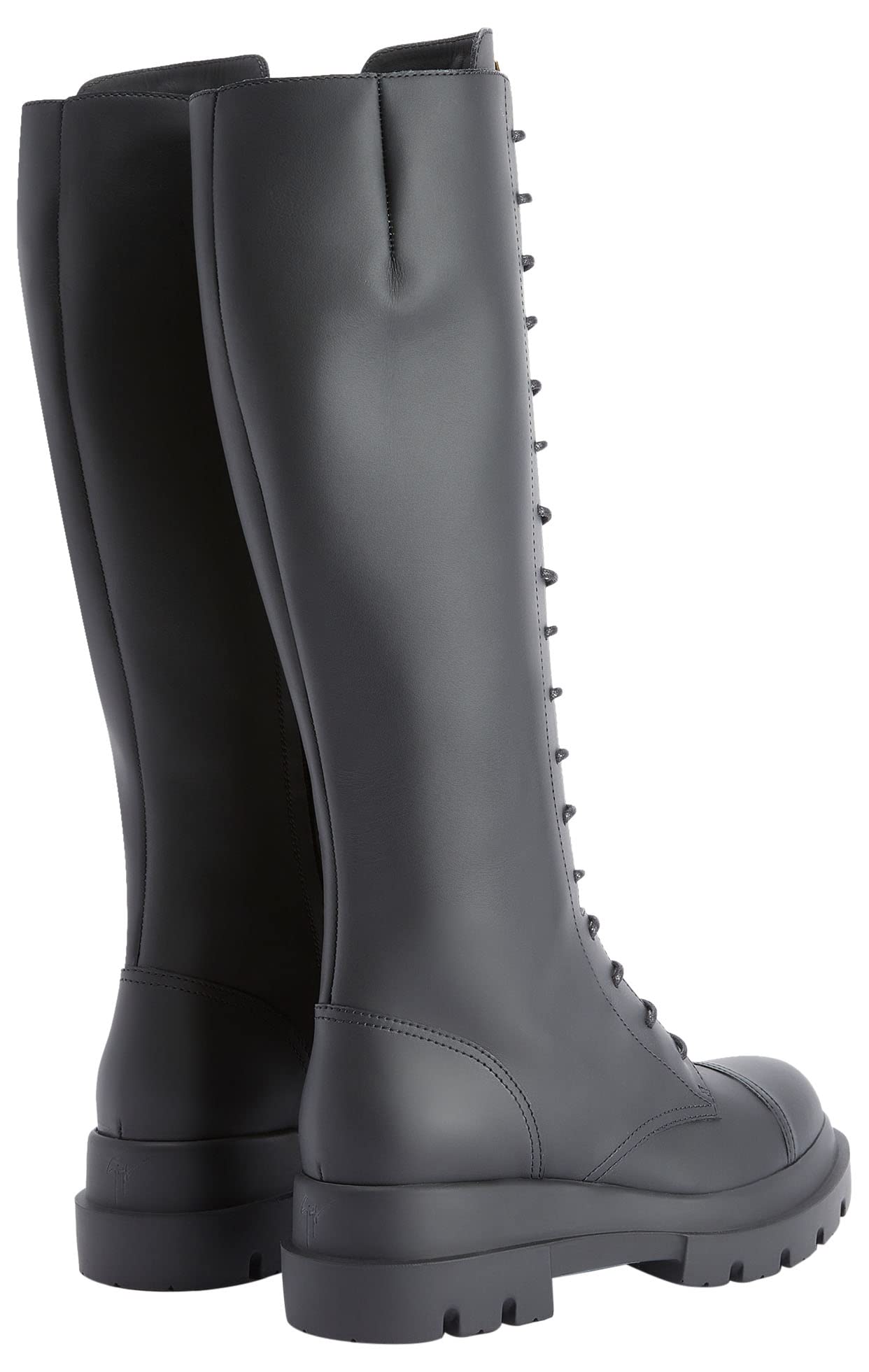 Giuseppe Zanotti, Tankie Boots Leather, 9, Black