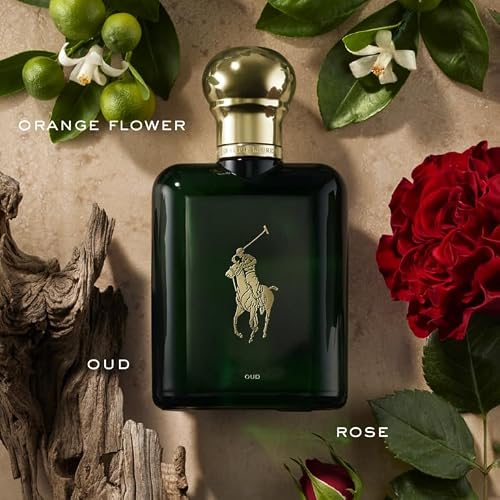 Ralph Lauren Polo Oud Eau de Parfum - Woody Ambery Cologne - 4.2 Fl Oz