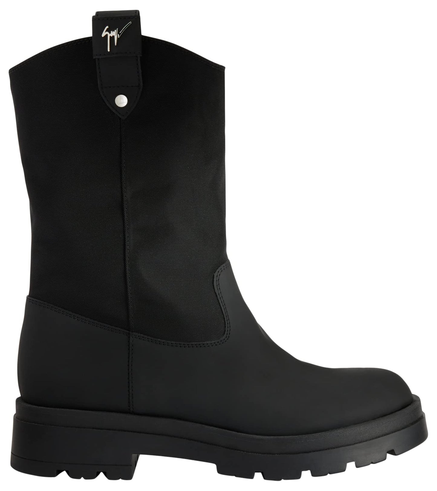 Giuseppe Zanotti, Aldrien Boots Fabric, 10, Black