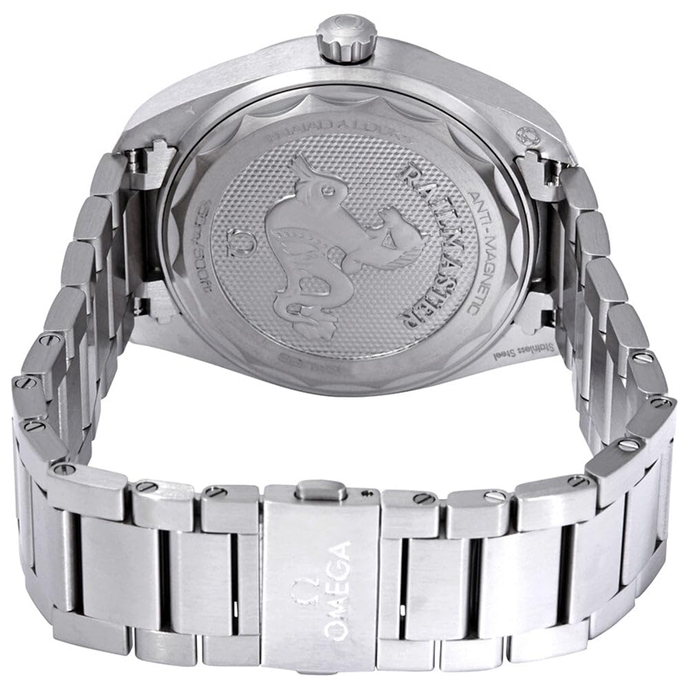 Omega Seamaster Railmaster Automatic Chronometer Blue Dial Men's Watch 220.10.40.20.03.001