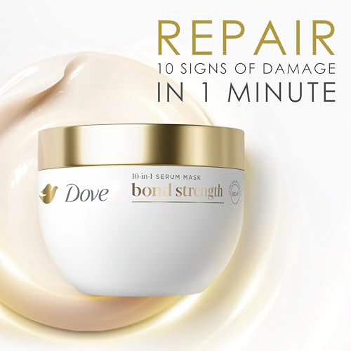 Dove Hair Bond Strength 10in1 Serum Mask for Damaged Hair, 9.2 fl oz