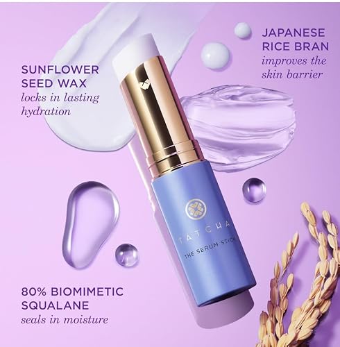 TATCHA The Serum Stick, Squalane Treatment & Touch-Up Balm