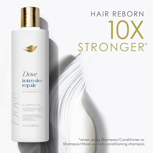 Dove Conditioner Intensive Repair for Damaged Hair with Bio-Protein Care Technology and Amino Serum 12 Fl Oz
