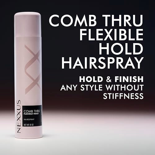 Nexxus Comb Thru Hairspray Flexible Hold & Frizz Control 10 oz