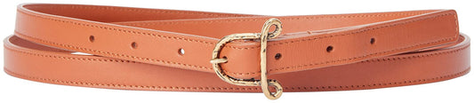 Altuzarra Womens Small 'A'' Belt Cognac Small