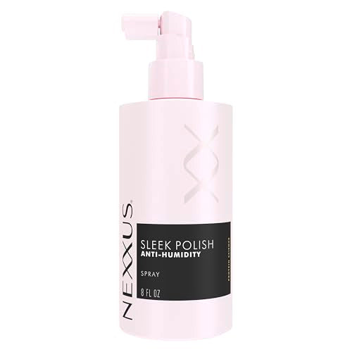 Nexxus Epic Shine Anti-Humidity Spray Heat Protection for Long Lasting, Weightless Shine, with StyleProtect Technology 8 oz