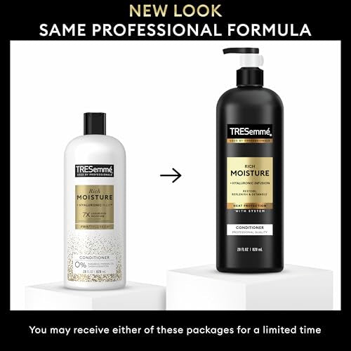 TRESemmé Rich Moisture Hydrating Conditioner for Dry Hair 28 oz 3 ct