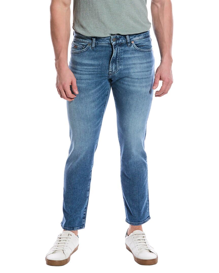 BOSS Maine Regular Fit Stretch Denim Jeans