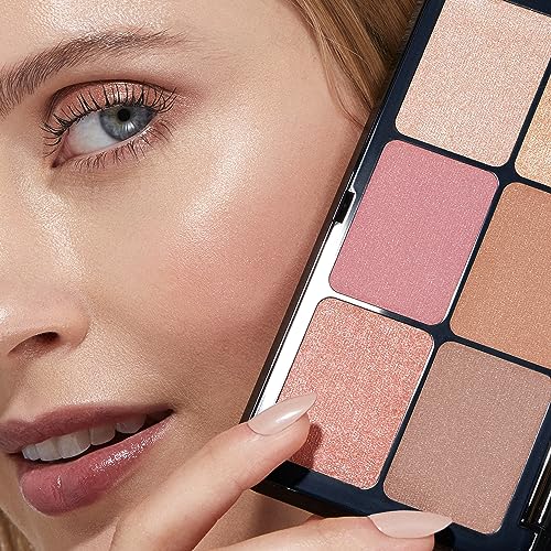 KIKO Milano Irresistible Total Look Face Powder Palette 01 | Face Powder Palette With 2 Bronzers, 2 Blushers And 2 Highlighters