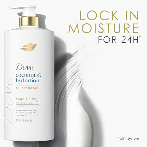 Dove Coconut & Hydration Conditioner for Dry Hair with Coconut Oil 28oz