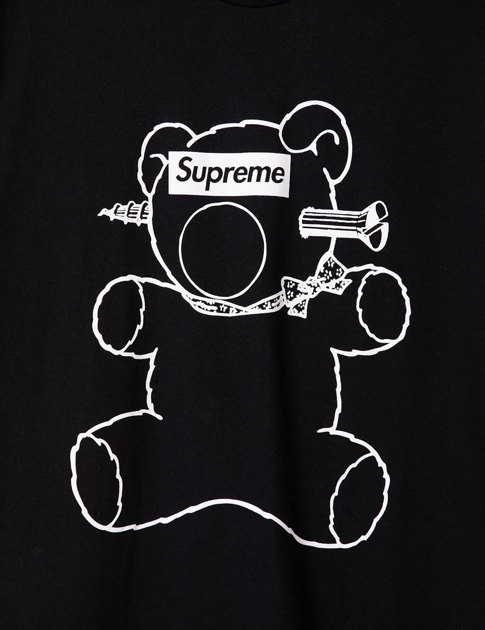 Undercover Bear Box Logo T-Shirt, XL, Black