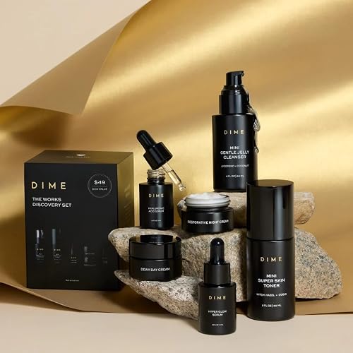 DIME Beauty The Works Discovery Set - 6-Piece Skincare Kit