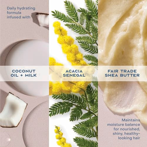 SheaMoisture Daily Hydration Shampoo 100% Virgin Coconut Oil 13oz