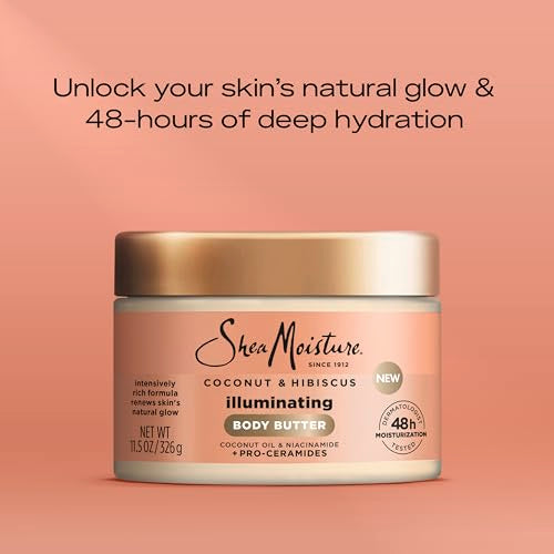 Shea Moisture Coconut & Hibiscus Illuminating Body Butter 11.5oz