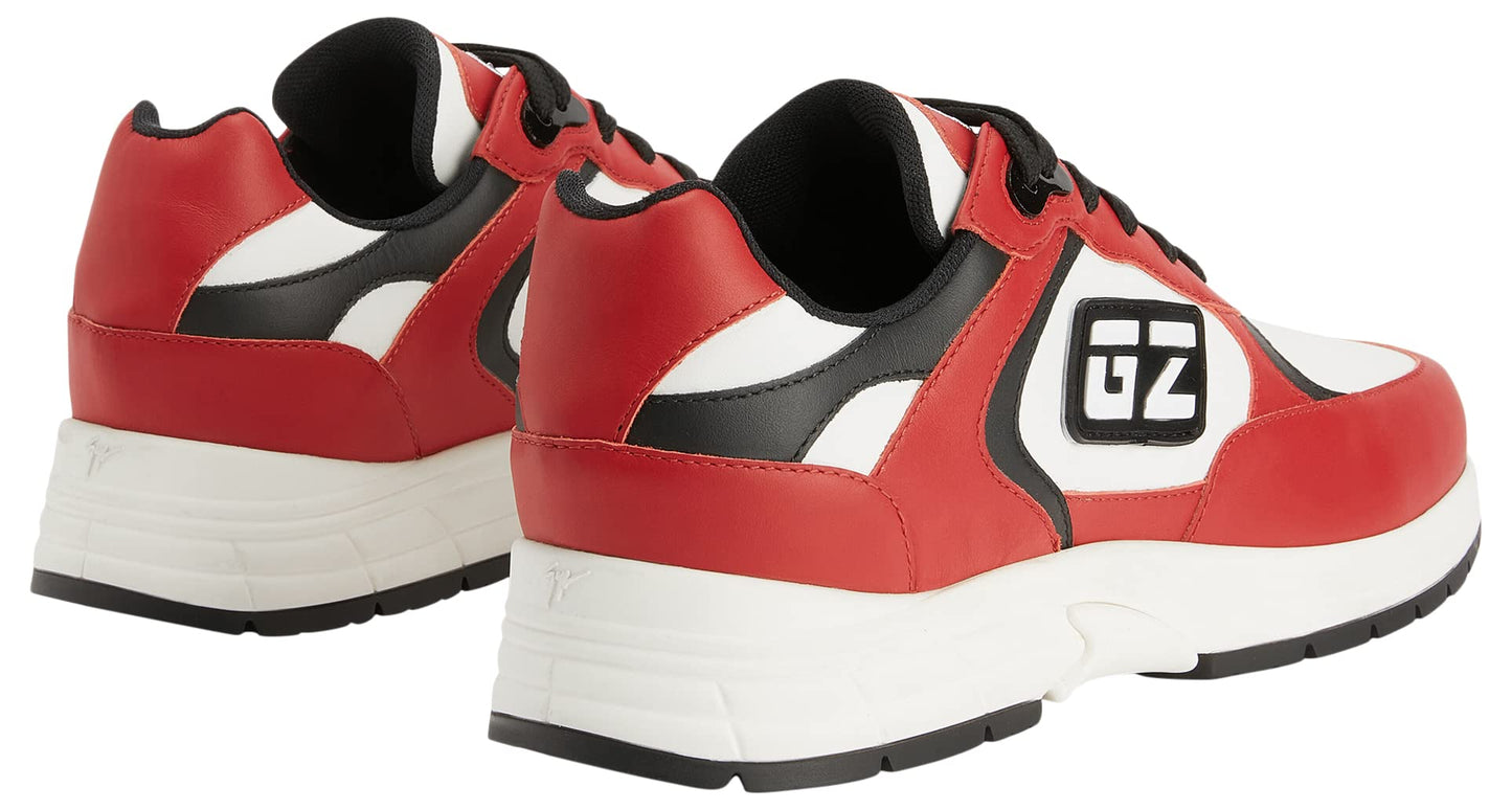 Giuseppe Zanotti, GZ RUNNER Low-top sneakers, 7.5, Red