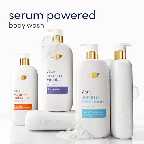 Dove Serum Body Wash Hydration Boost with Hyaluronic Acid, 18.5 oz