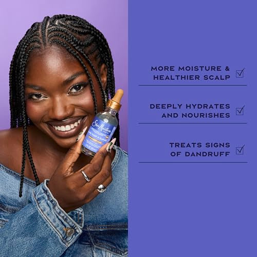 Shea Moisture Dandruff Treatment Scalp Serum Hydrates & Reduces Flakes2oz
