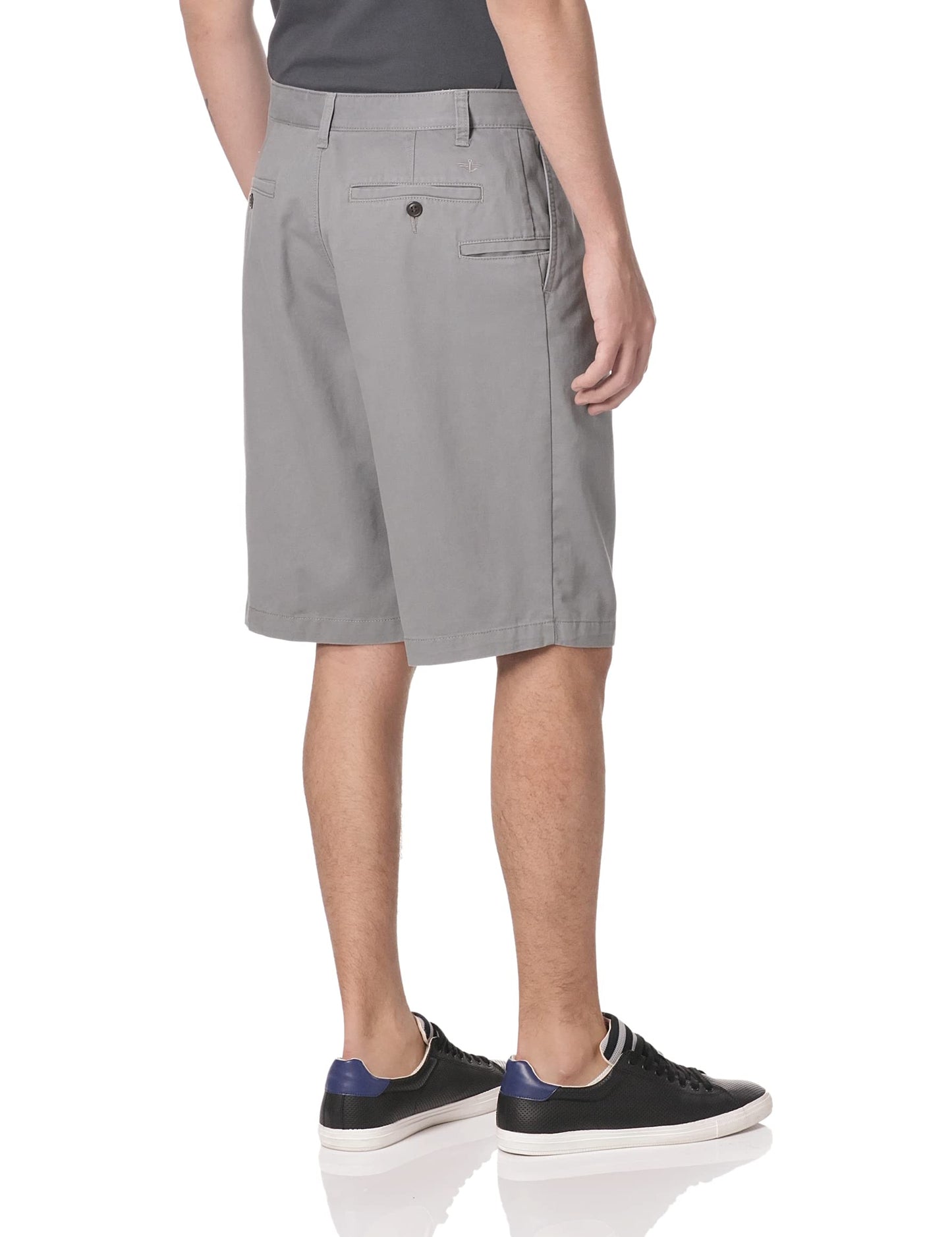 Dockers Men's Perfect Classic Fit Shorts (Regular and Big & Tall), Sea Cliff, 34