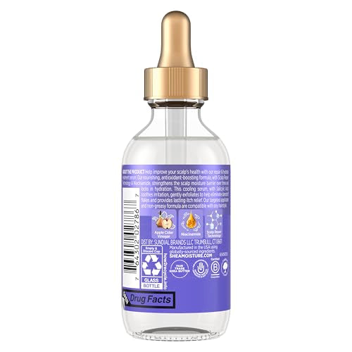 Shea Moisture Dandruff Treatment Scalp Serum Hydrates & Reduces Flakes2oz