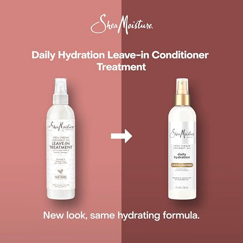 Shea Moisture 100% Virgin Coconut Oil Leave-in Treatment, 8 Ounce