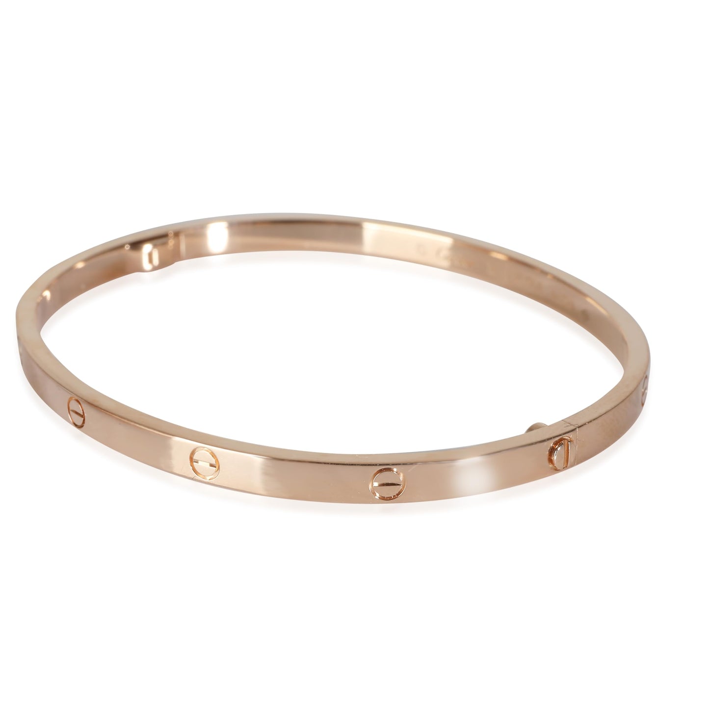 Cartier, Pre-Loved Love Bracelet, 18 cm, Rose Gold