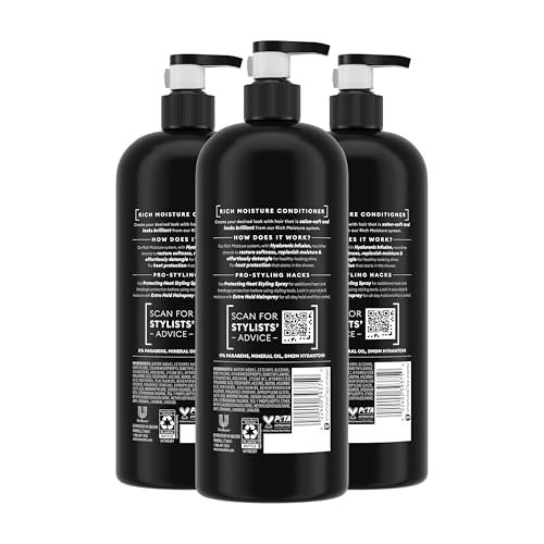 TRESemmé Rich Moisture Hydrating Conditioner for Dry Hair 28 oz 3 ct