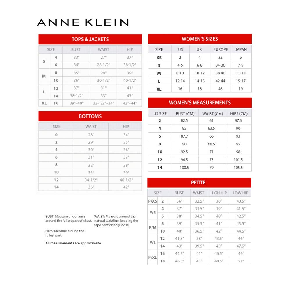 Anne Klein womens Classic Double-breasted Pea Coat, Charcoal, Small US