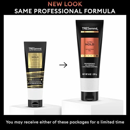 TRESemmé Hair Gel Ultra Hold Maximum Hold 24H Frizz Control 9 oz