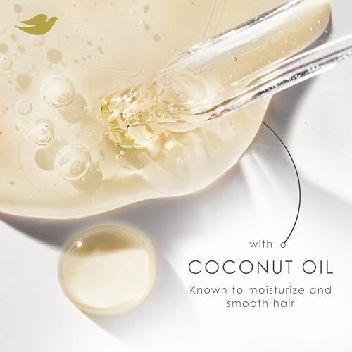 Dove Shampoo and Conditioner Coconut & Hydration 2 Count for Dry Hair with Bio-Protein Care Technology and Coconut Oil 12 Fl Oz