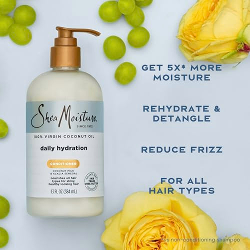 Shea Moisture Daily Hydrating Conditioner Coconut Oil 13oz