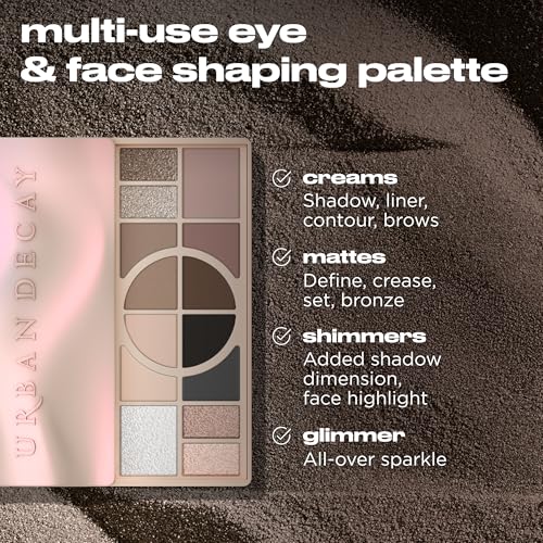 Urban Decay Naked Shaped Cool Makeup Palette for Eyes + Face