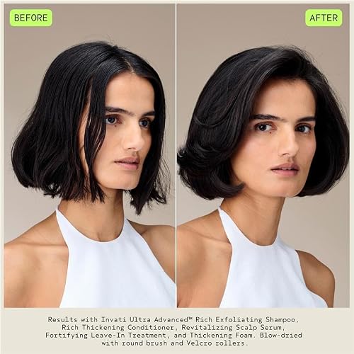Aveda Invati Ultra Advanced Thickening Foam | Styling Foam for Thin & Thinning Hair | Instantly Thickens Hair | Flexible Hold | 97% Naturally Derived*, 1.5 Fl Oz